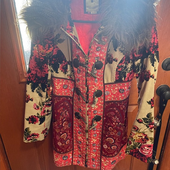 Anthropologie Karelia Coat Elevenses size 2 - Picture 5 of 8